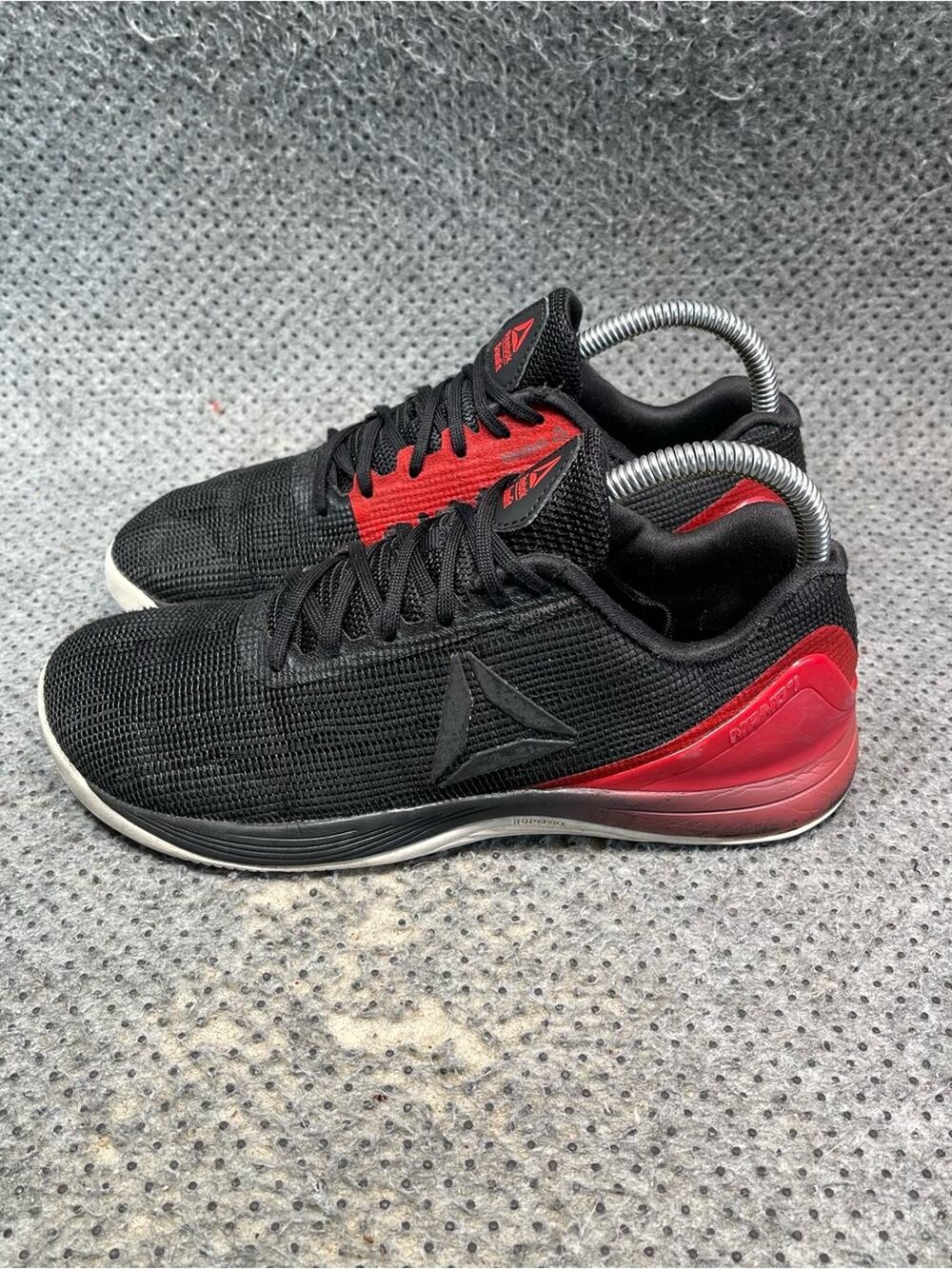 Reebok Crossfit Nano 1 Shoes Black Red Size 6.5 Women’s 5 Men’s
